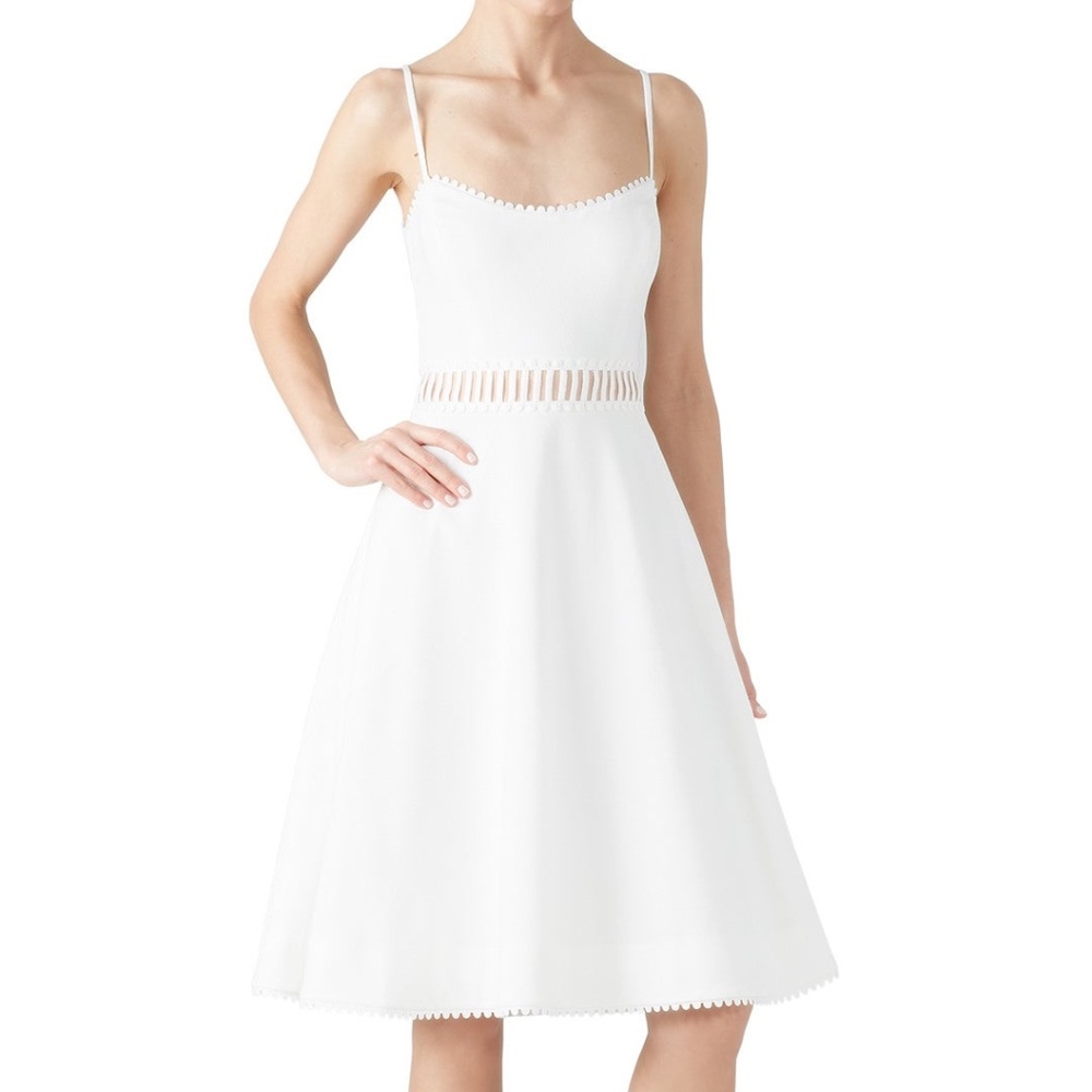 Dress The Population White Harlow dress